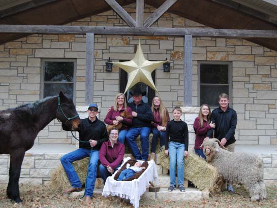 Howard and Caryl La wrence, Aubrey, Matthew, Caryn, Colt and Chase